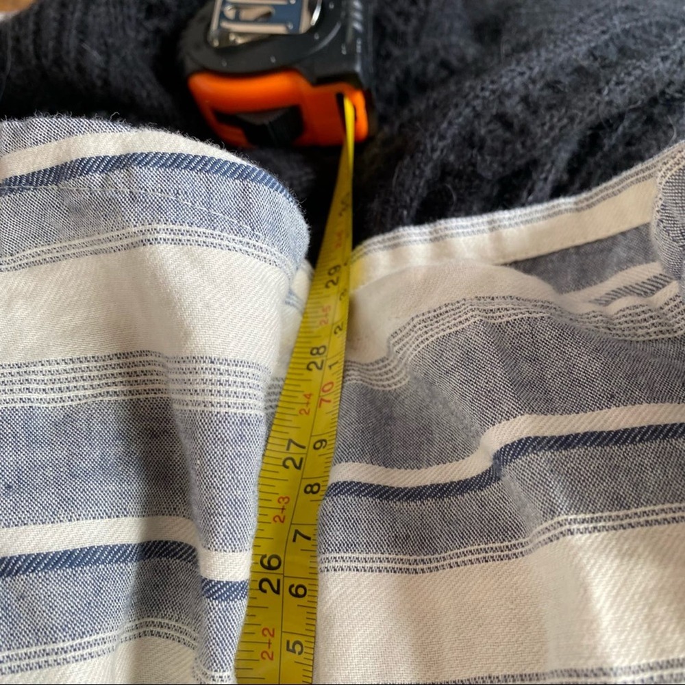 Madewell Blue/White Striped Yucatán Romper - Picture 8 of 9
